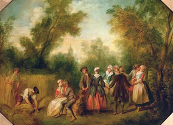 Sommer oder Der Tanz, 1738